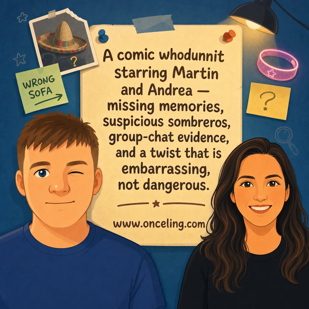 Example back cover of “The Morning-After Mystery (Illustrated)”