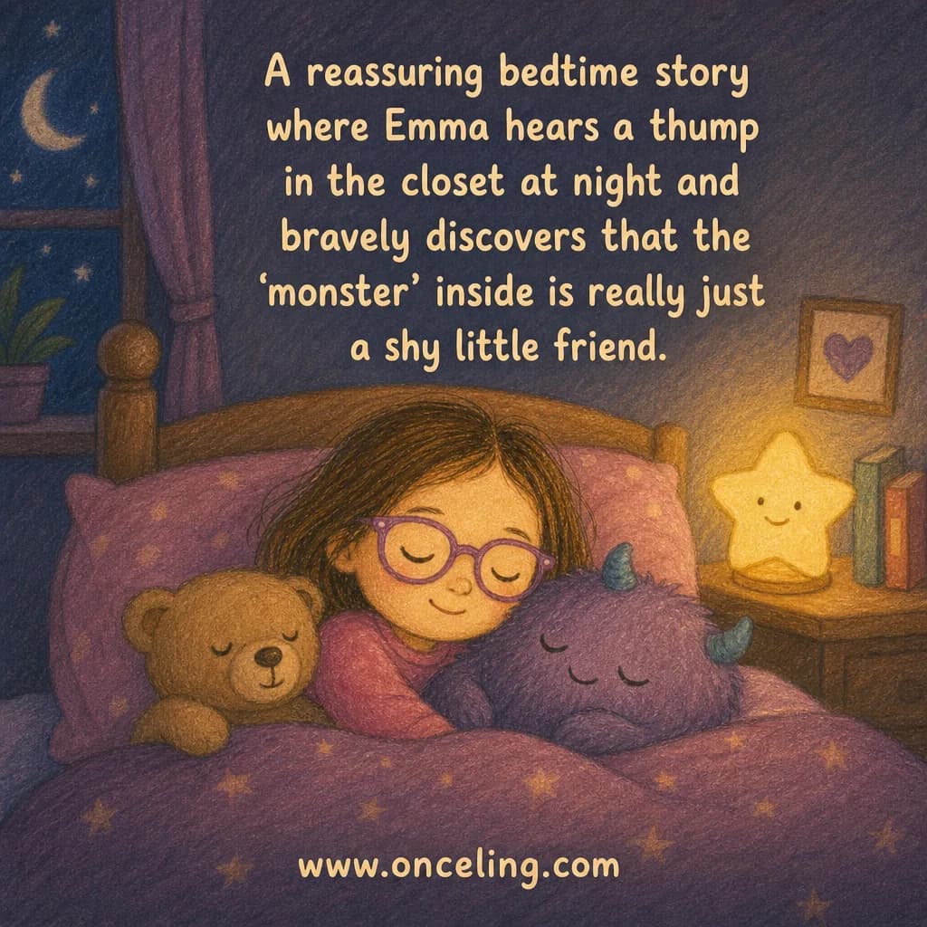 Example back cover of “My Monster Is a Friend”