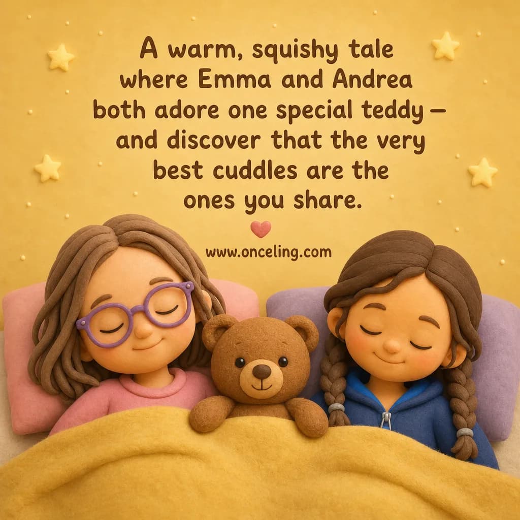 Example back cover of “Share Bear and Me”