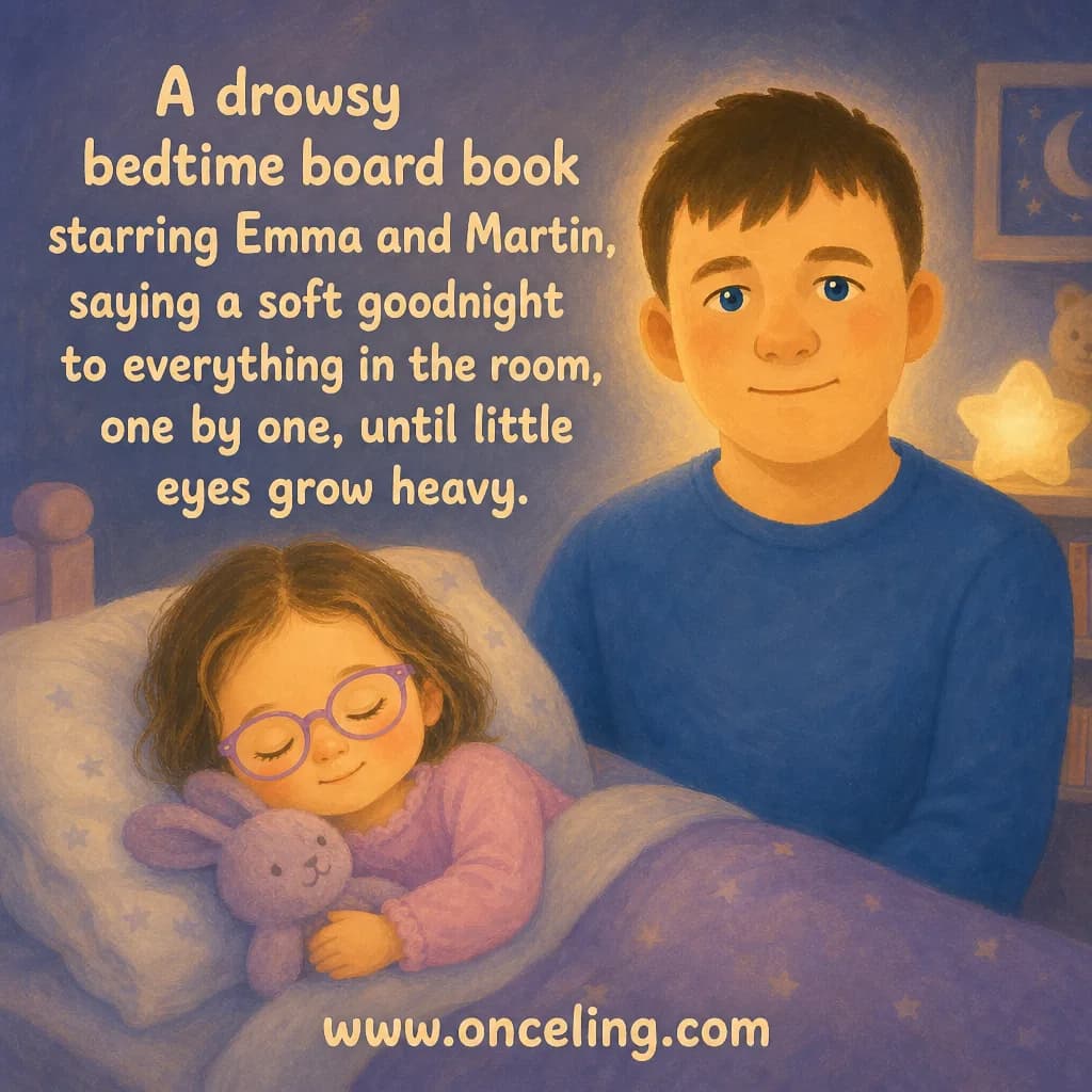 Example back cover of “Snuggle Down, Sleepyhead”
