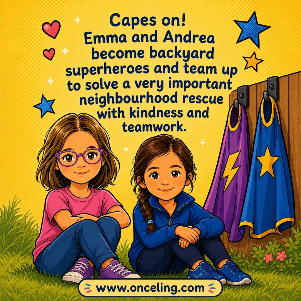 Example back cover of “SuperGrin Saves the Day”