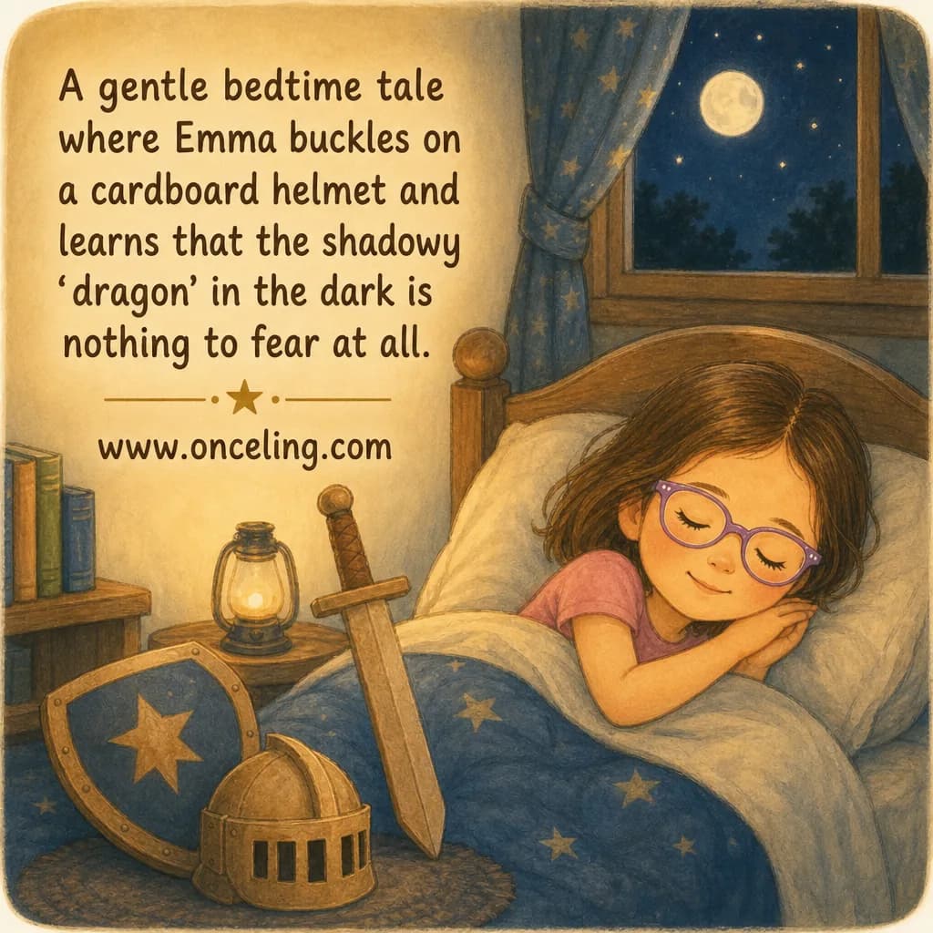 Example back cover of “The Brave Little Knight”