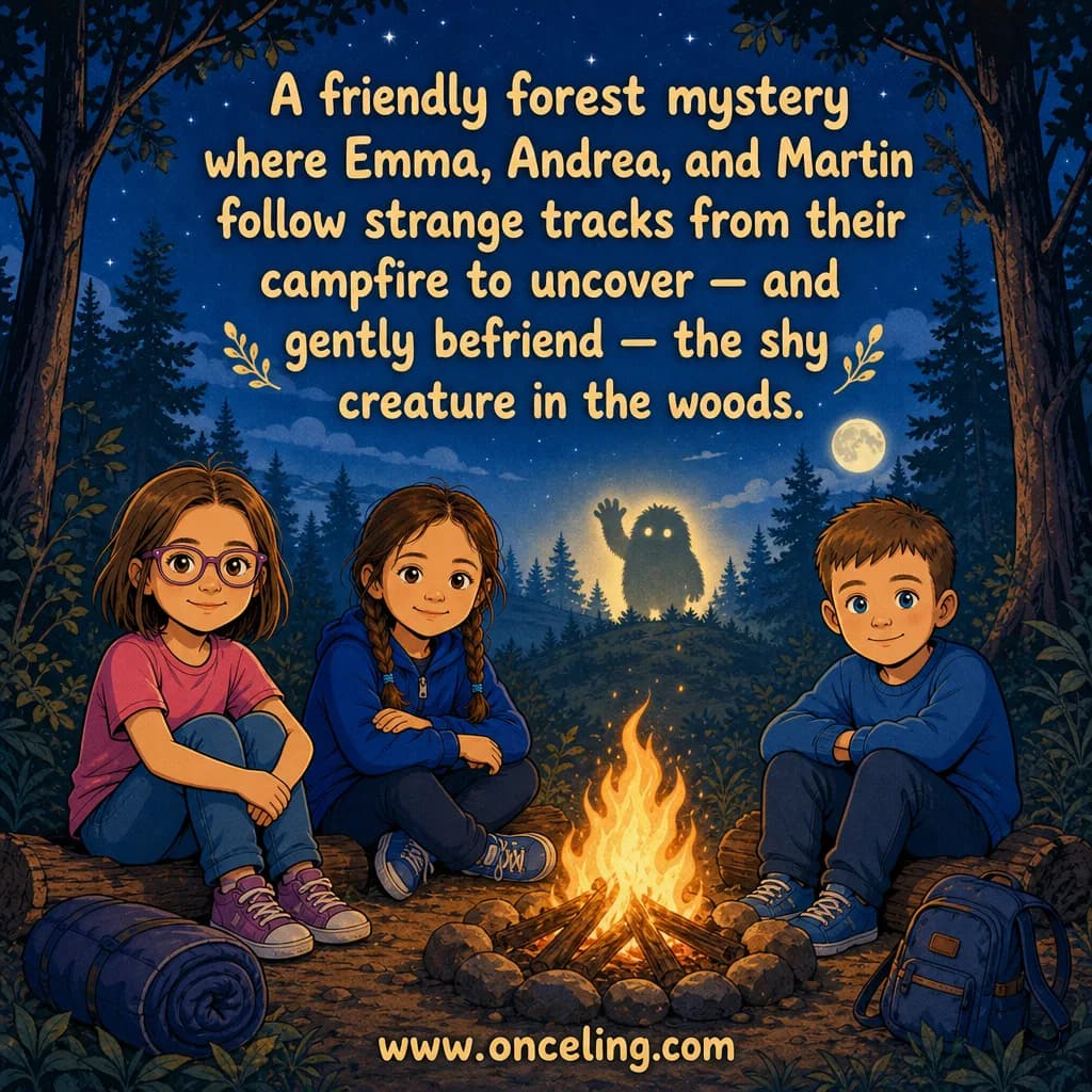 Example back cover of “The Campfire Cryptid Club”