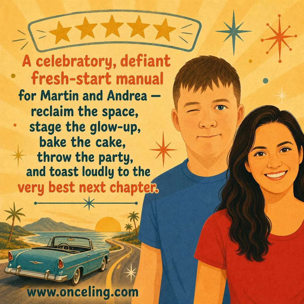 Example back cover of “The Divorce Party Handbook (Official Edition)”