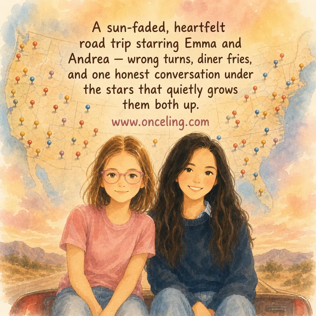 Example back cover of “The Long Way Home”