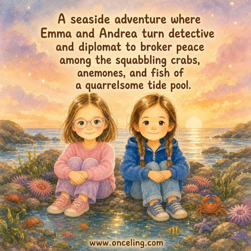 Example back cover of “The Tide Pool Treaty”