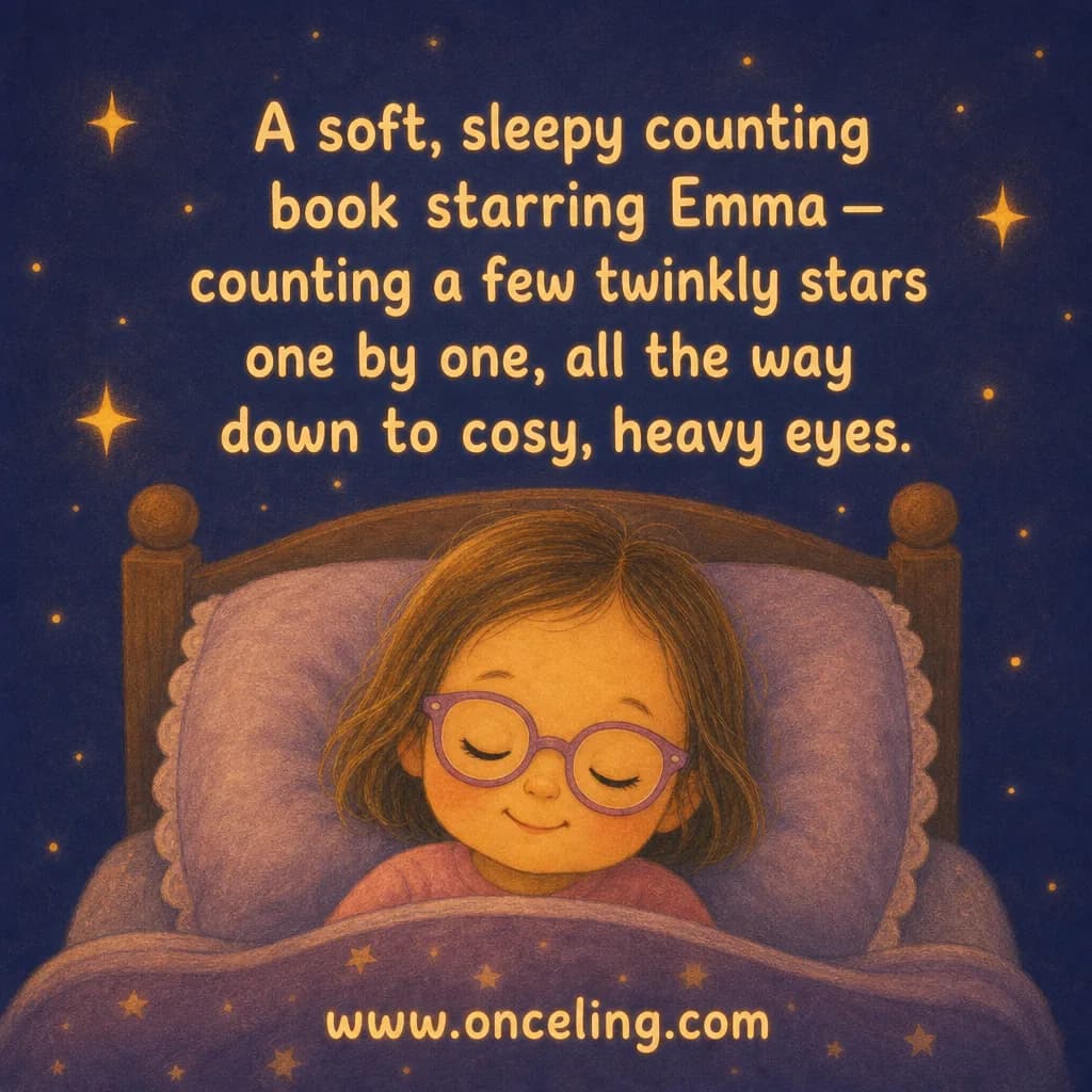 Example back cover of “Twinkle, Night-Night”