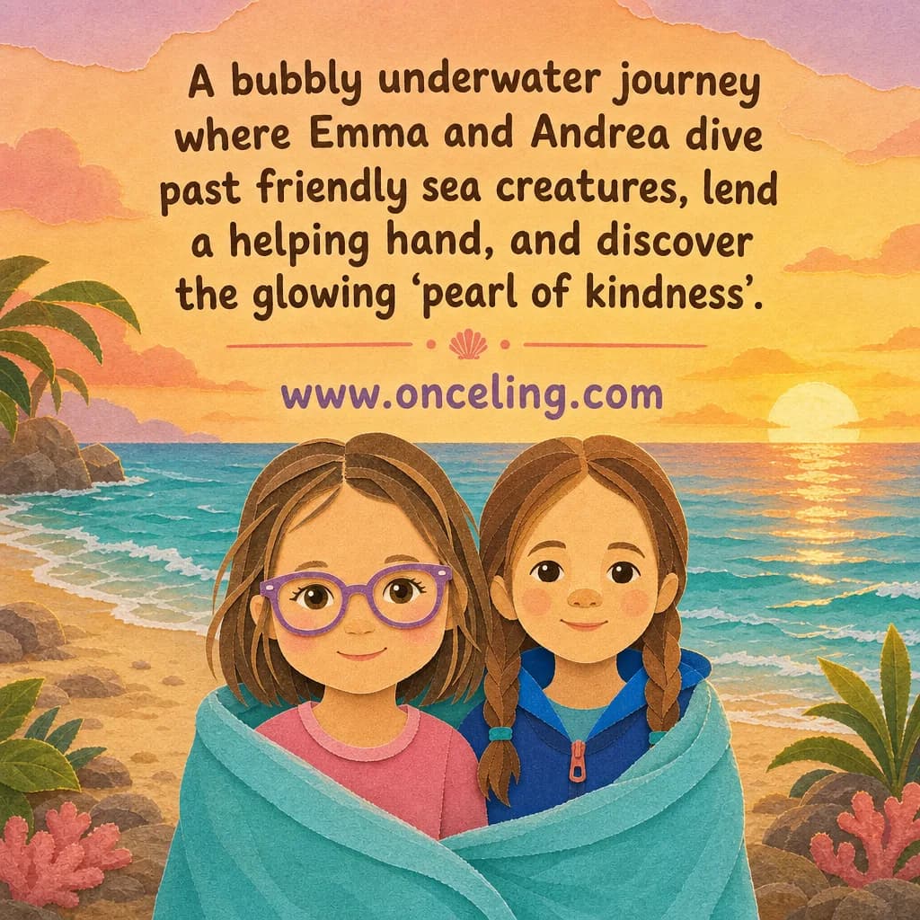Example back cover of “Under the Sea with Me”