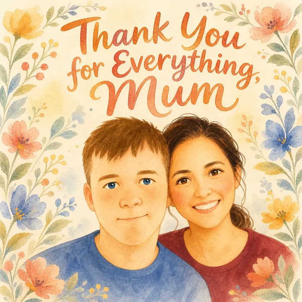 Thank You for Everything, Mum